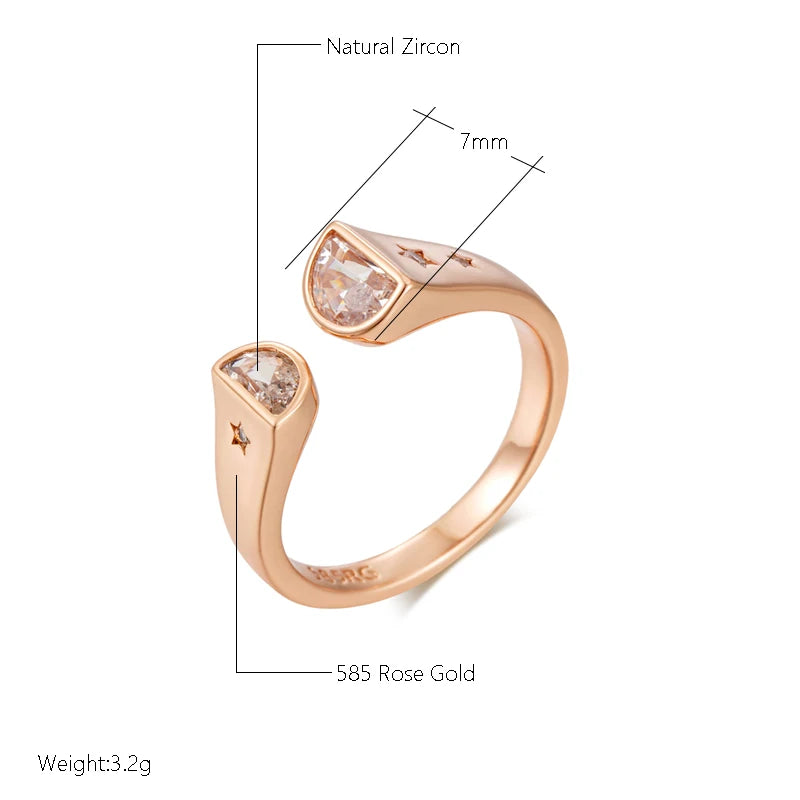 New Major Flare Classic Rose Gold Ring New Major Flare Classic Rose Gold Ring